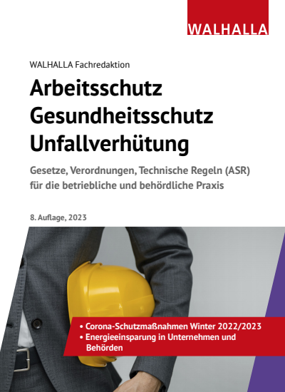 Cover des Buchs: Arbeitsschutz, Gesundheitsschutz, Unfallverhütung