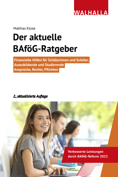 Cover of book: Der aktuelle BAföG-Ratgeber