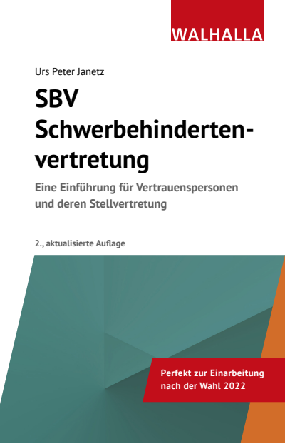Cover of book: SBV – Schwerbehindertenvertretung