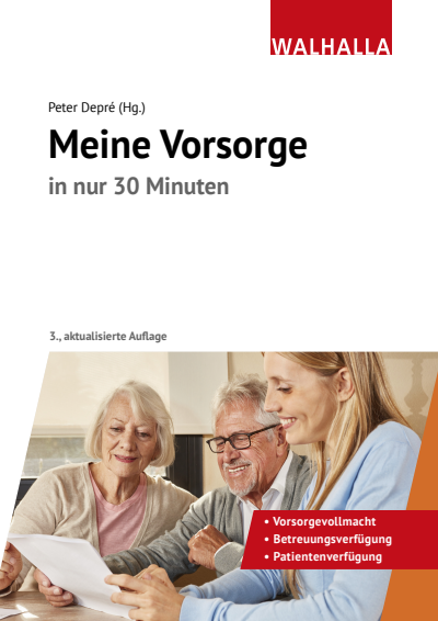 Cover of book: Meine Vorsorge in nur 30 Minuten