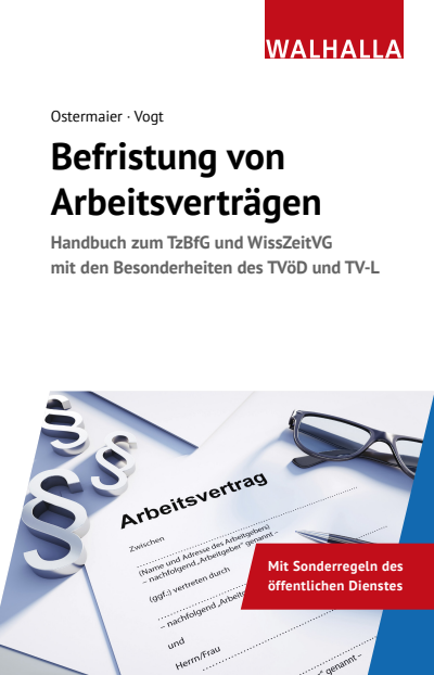 Cover of book: Befristung von Arbeitsverträgen