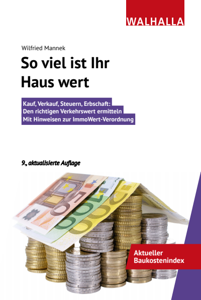 Cover of book: So viel ist Ihr Haus wert