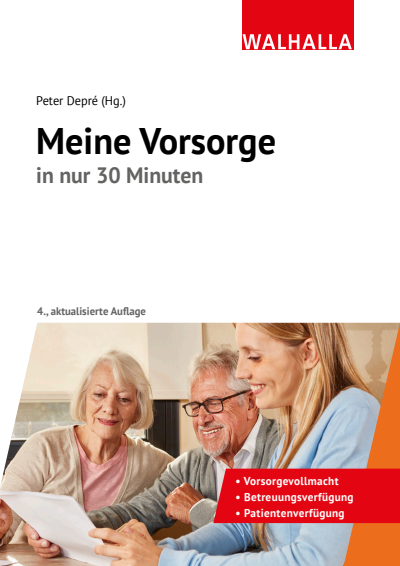 Cover des Buchs: Meine Vorsorge in nur 30 Minuten