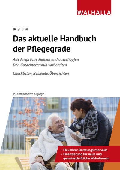 Cover des Buchs: Das aktuelle Handbuch der Pflegegrade