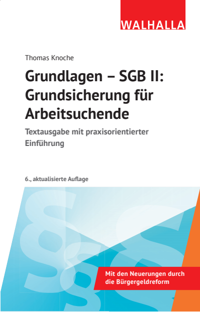 Cover des Buchs: Grundlagen - SGB II: Grundsicherung für Arbeitsuchende