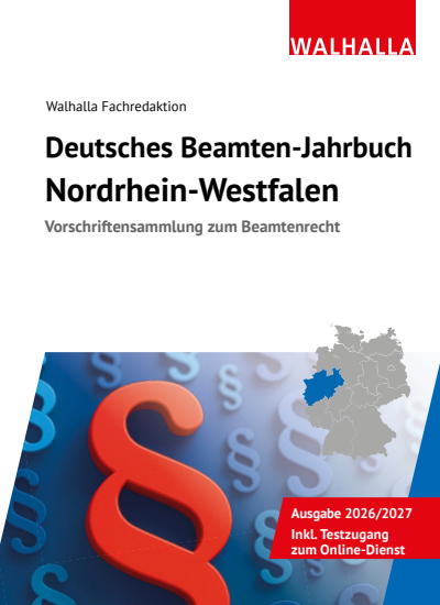 Cover des Buchs: Deutsches Beamten-Jahrbuch Nordrhein-Westfalen 2026
