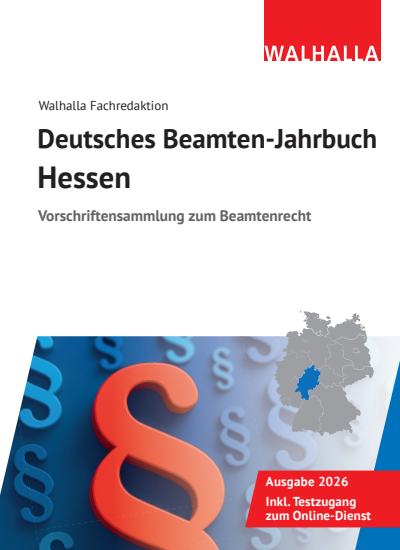 Cover des Buchs: Deutsches Beamten-Jahrbuch Hessen 2026