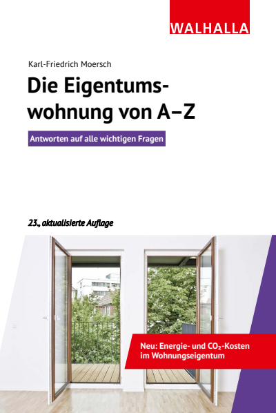 Cover of book: Die Eigentumswohnung von A-Z
