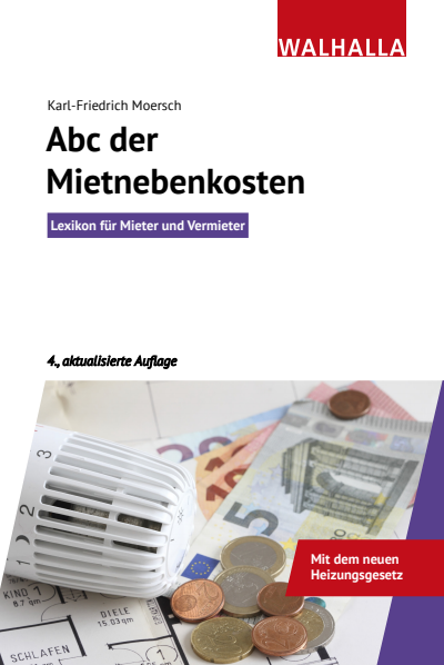Cover of book: Abc der Mietnebenkosten