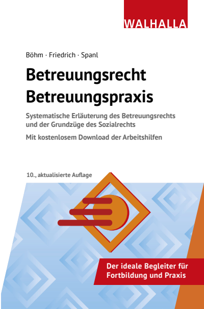 Cover of book: Betreuungsrecht-Betreuungspraxis 2025