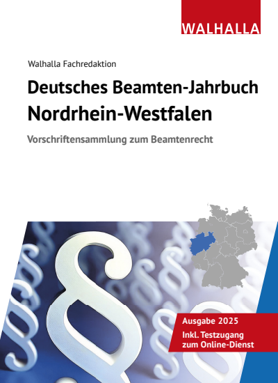 Cover des Buchs: Deutsches Beamten-Jahrbuch Nordrhein-Westfalen 2025