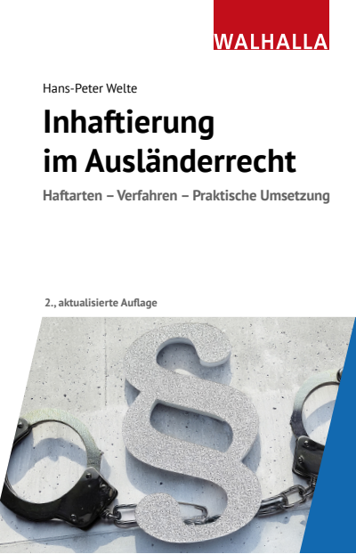 Cover of book: Inhaftierung im Ausländerrecht