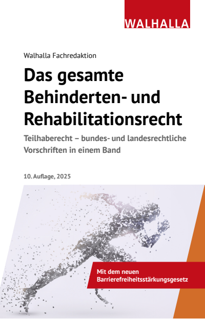 Cover des Buchs: Das gesamte Behinderten- und Rehabilitationsrecht
