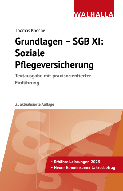 Cover des Buchs: Grundlagen - SGB XI: Soziale Pflegeversicherung