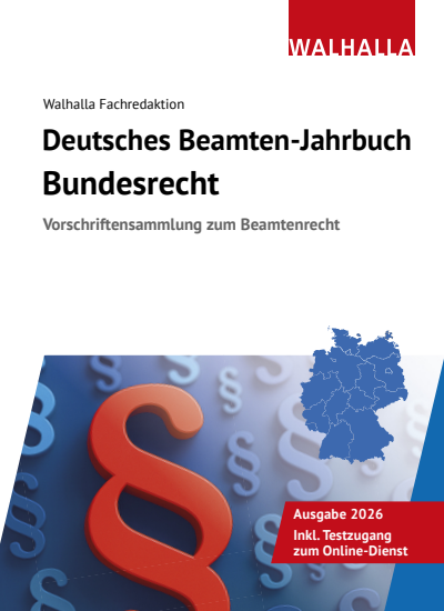 Cover of book: Deutsches Beamten-Jahrbuch Bundesrecht Jahresband 2026