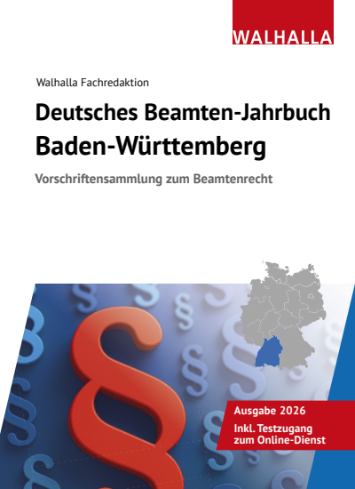 Cover of book: Deutsches Beamten-Jahrbuch Baden-Württemberg 2026