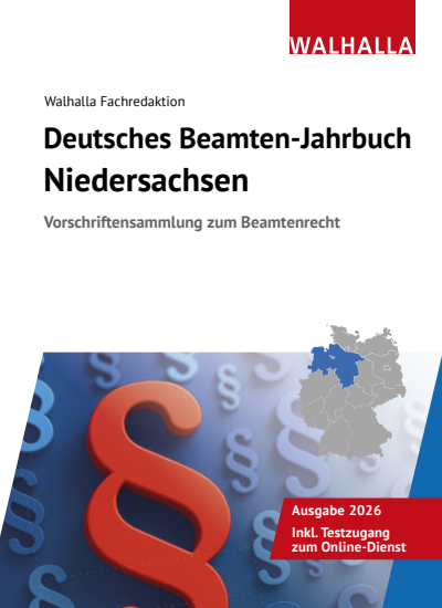 Cover of book: Deutsches Beamten-Jahrbuch Niedersachsen Jahresband 2026
