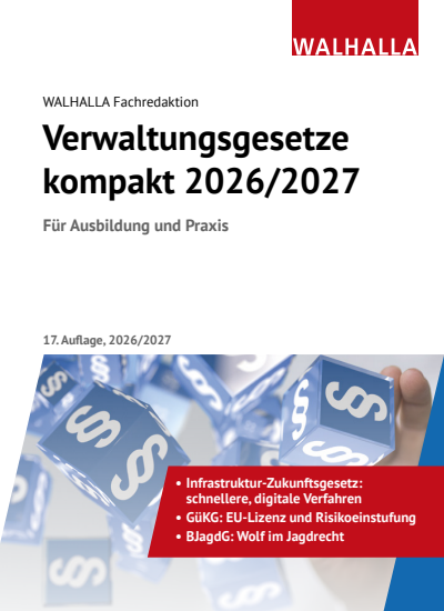 Cover des Buchs: Verwaltungsgesetze kompakt