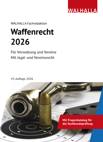 Cover des Buchs: Waffenrecht 2026