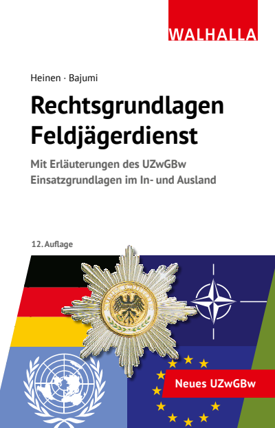 Cover des Buchs: Rechtsgrundlagen Feldjägerdienst