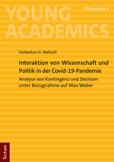 Cover of book: Interaktion von Wissenschaft und Politik in der Covid-19-Pandemie