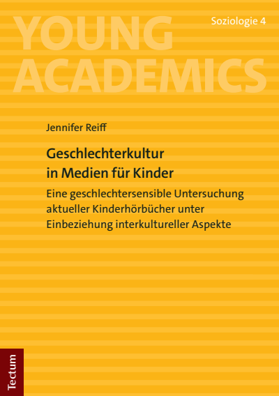 Cover of book: Geschlechterkultur in Medien für Kinder