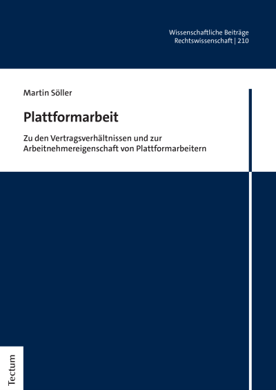 Cover of book: Plattformarbeit