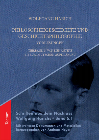 Cover of book: Philosophiegeschichte und Geschichtsphilosophie - Vorlesungen