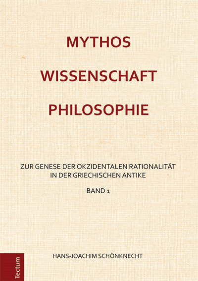 Cover des Buchs: Mythos - Wissenschaft - Philosophie