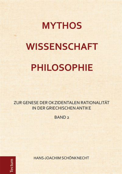 Cover des Buchs: Mythos - Wissenschaft - Philosophie