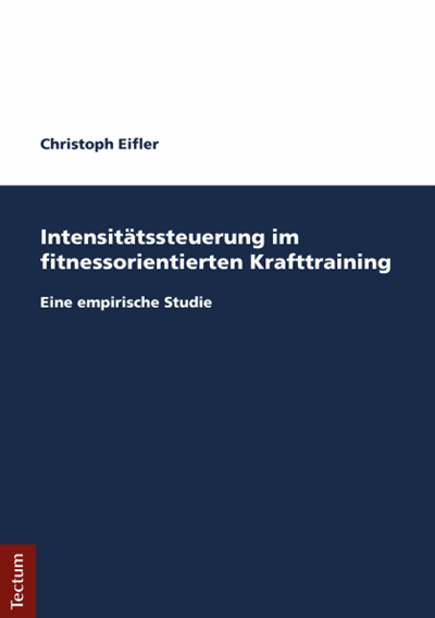 Cover of book: Intensitätssteuerung im fitnessorientierten Krafttraining