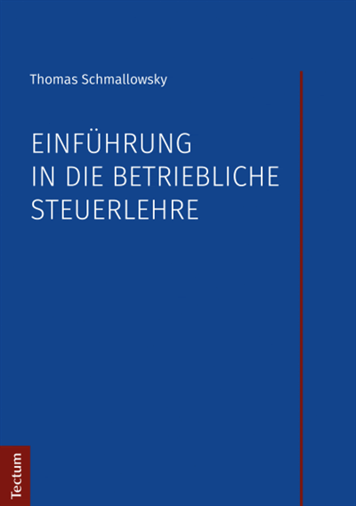 Cover des Buchs: Einführung in die betriebliche Steuerlehre