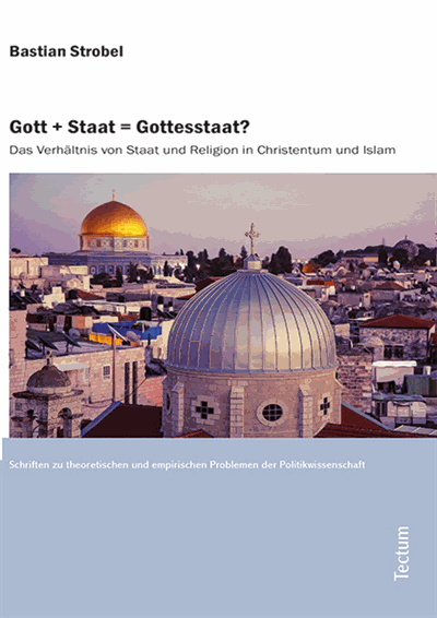 Cover of book: Gott + Staat = Gottesstaat?