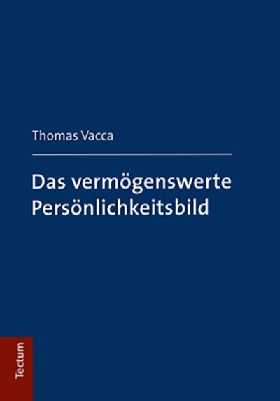 Cover des Buchs: Das vermögenswerte Persönlichkeitsbild