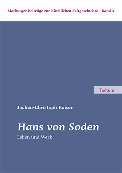 Cover of book: Hans von Soden