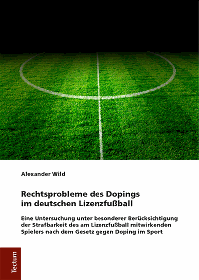 Cover des Buchs: Rechtsprobleme des Dopings im deutschen Lizenzfußball