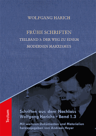 Cover of book: Frühe Schriften