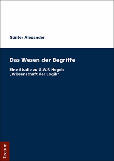 Cover of book: Das Wesen der Begriffe