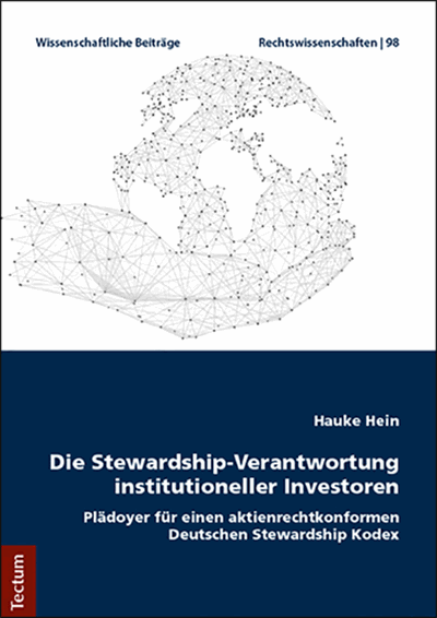 Cover des Buchs: Die Stewardship-Verantwortung institutioneller Investoren