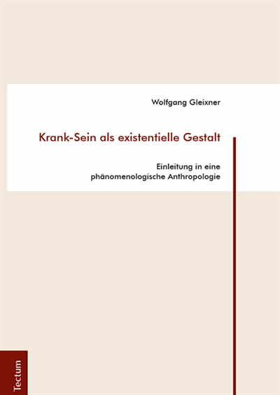 Cover des Buchs: Krank-Sein als existentielle Gestalt