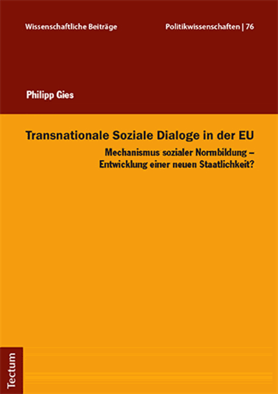 Cover des Buchs: Transnationale Soziale Dialoge in der EU