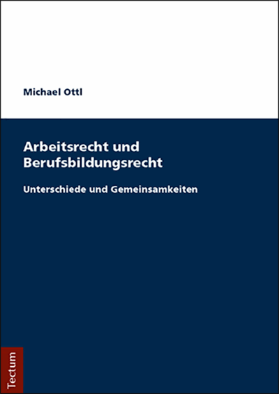 Cover des Buchs: Arbeitsrecht und Berufsbildungsrecht