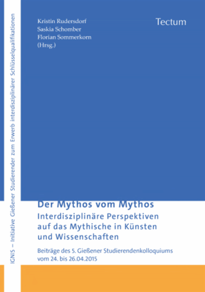Cover of book: Der Mythos vom Mythos