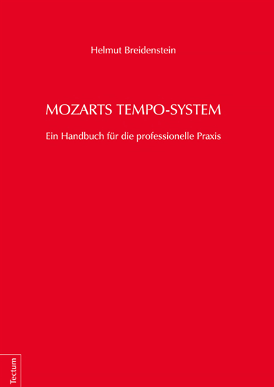 Cover of book: Mozarts Tempo-System