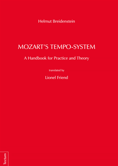 Cover of book: Mozart's Tempo-System