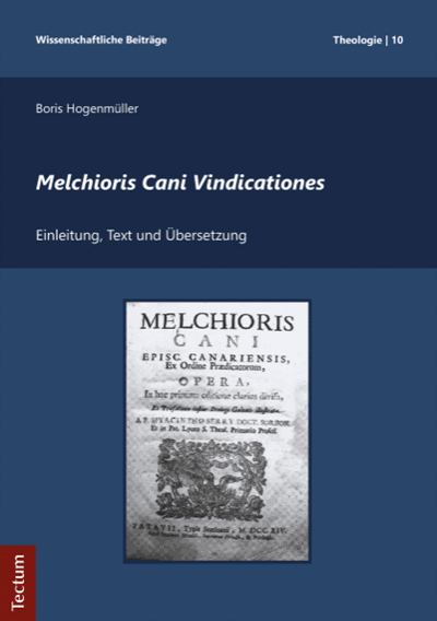 Cover of book: Melchioris Cani Vindicationes