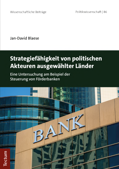 Cover of book: Strategiefähigkeit von politischen Akteuren ausgewählter Länder
