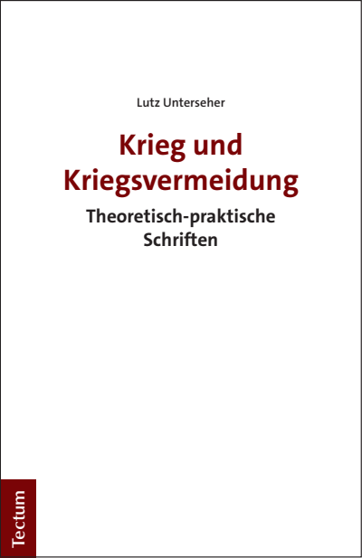 Cover of book: Krieg und Kriegsvermeidung