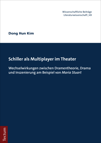 Cover of book: Schiller als Multiplayer im Theater