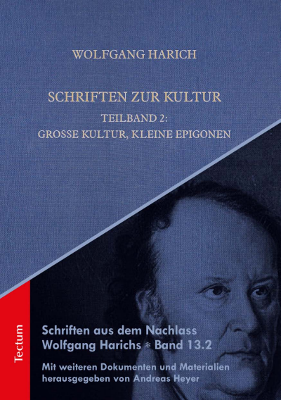 Cover of book: Schriften zur Kultur